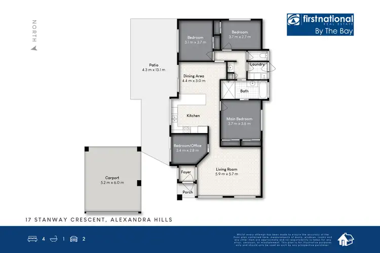 Floorplan of Homely house listing, 17 Stanway Crescent, Alexandra Hills QLD 4161
