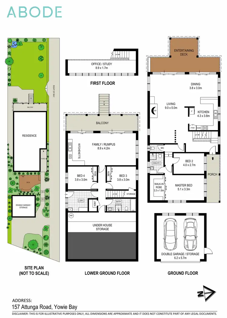Floorplan of Homely house listing, 157 Attunga Road, Yowie Bay NSW 2228