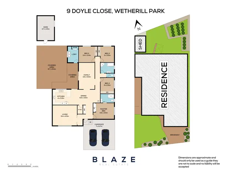 Floorplan of Homely house listing, 9 Doyle Close, Wetherill Park NSW 2164