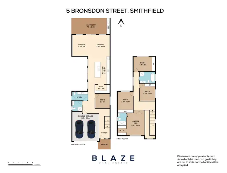Floorplan of Homely house listing, 5 Bronsdon Street, Smithfield NSW 2164