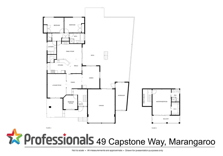 Floorplan of Homely house listing, 49 Capstone Way, Marangaroo WA 6064