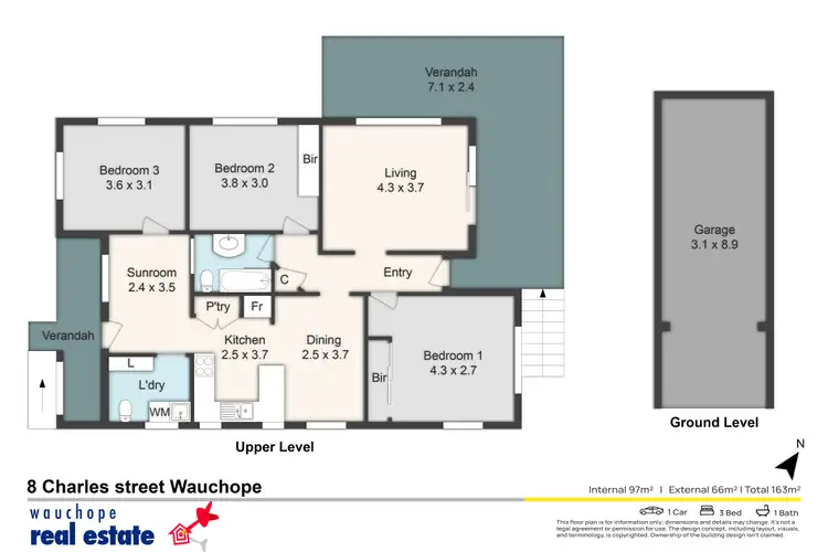 Floorplan of Homely house listing, 8 Charles Street, Wauchope NSW 2446