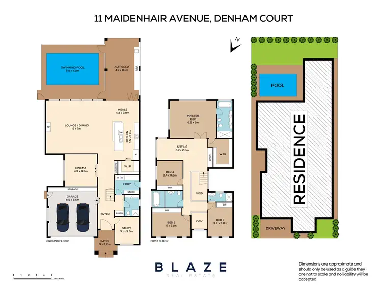 Floorplan of Homely house listing, 11 Maidenhair Avenue, Denham Court NSW 2565