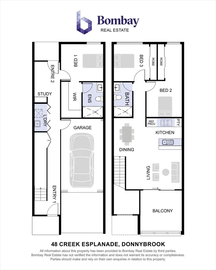 Floorplan of Homely house listing, 48 Creek Esplanade, Donnybrook VIC 3064