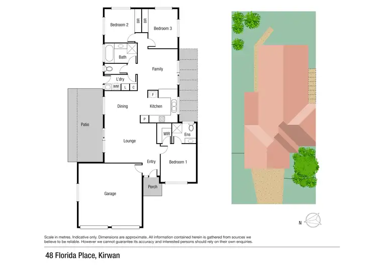 Floorplan of Homely house listing, 48 Florida Place, Kirwan QLD 4817