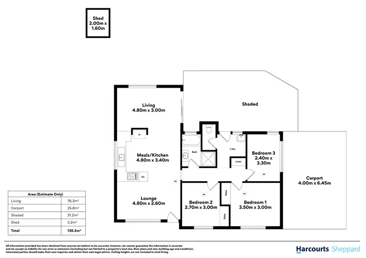 Floorplan of Homely house listing, 32 Delamere Drive, Paralowie SA 5108