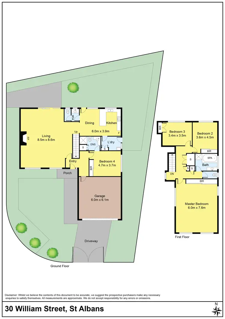 Floorplan of Homely house listing, 30 William Street, St Albans VIC 3021