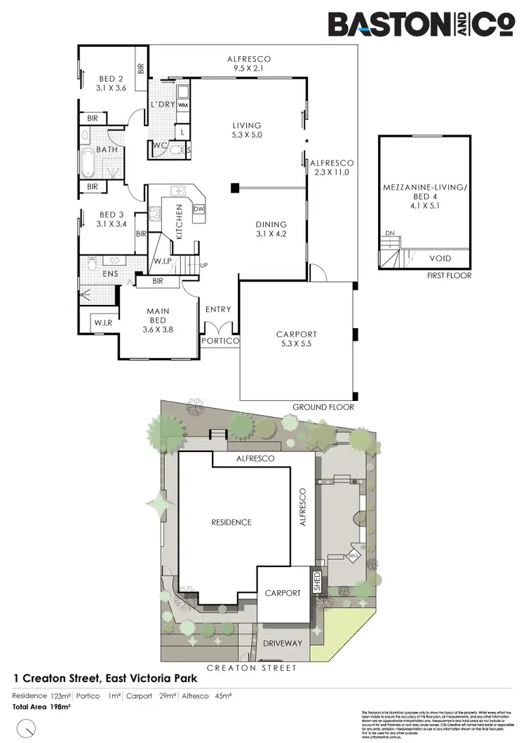 Floorplan of Homely house listing, 1 Creaton Street, East Victoria Park WA 6101
