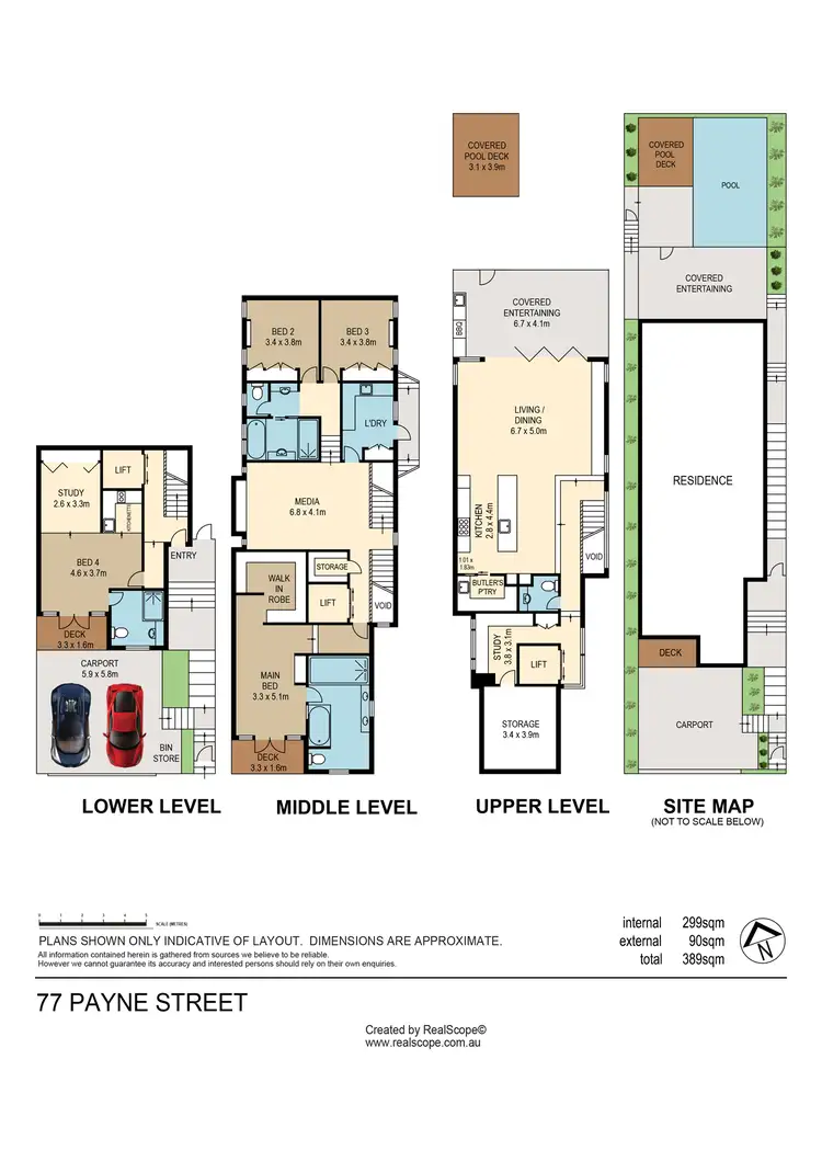 Floorplan of Homely house listing, 77 Payne Street, Auchenflower QLD 4066