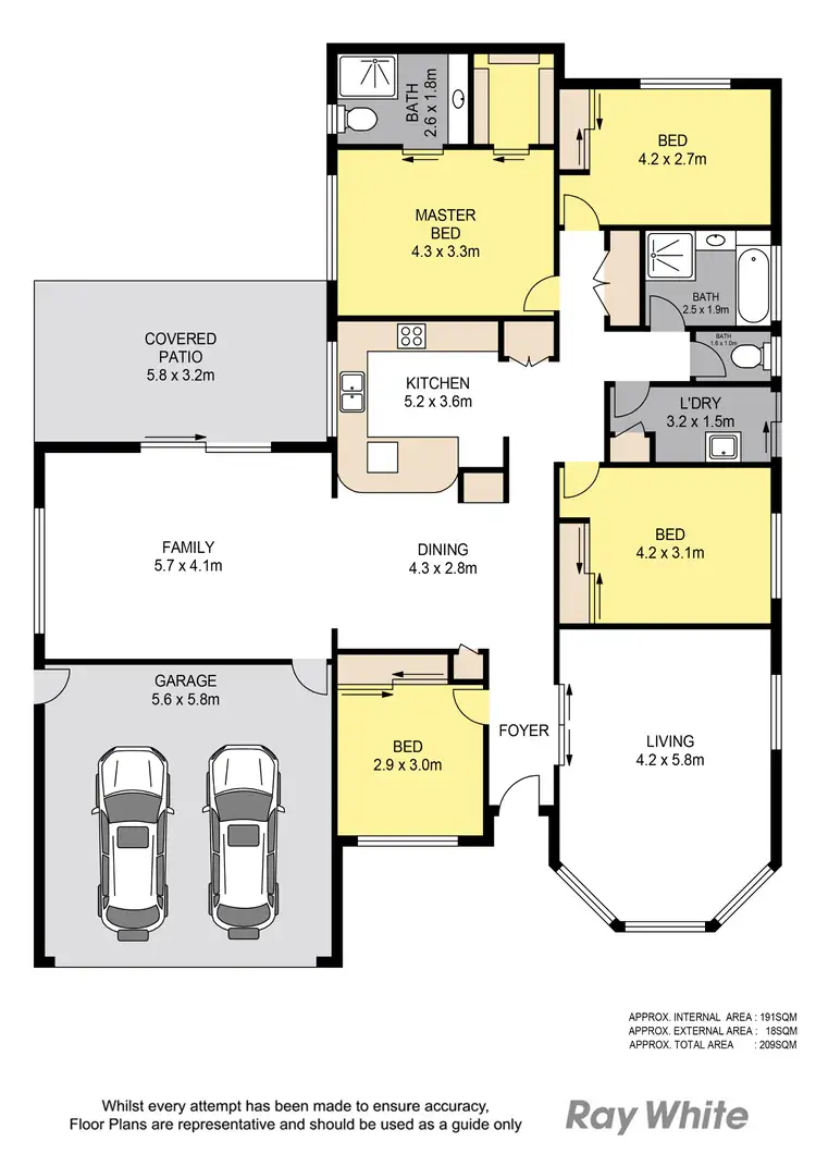 Floorplan of Homely house listing, 28 Bayberry Crescent, Warner QLD 4500