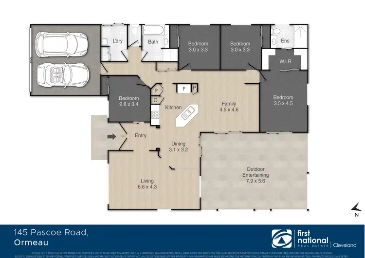 Floorplan of Homely house listing, 145 Pascoe Road, Ormeau QLD 4208