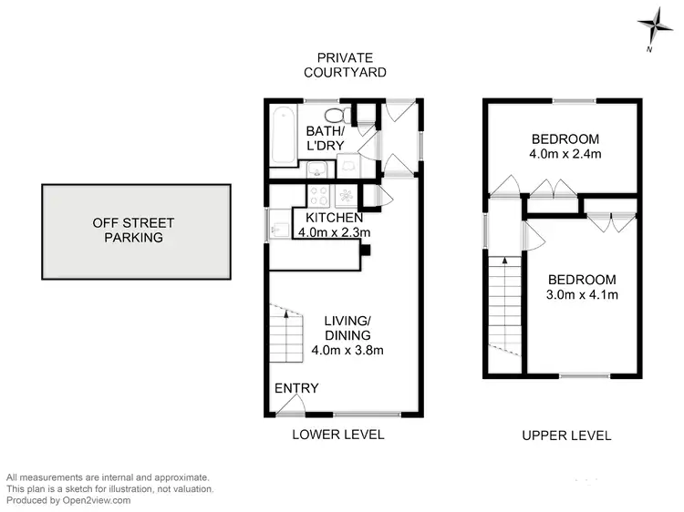 Floorplan of Homely townhouse listing, 4/22 Parsonage Place, Sorell TAS 7172