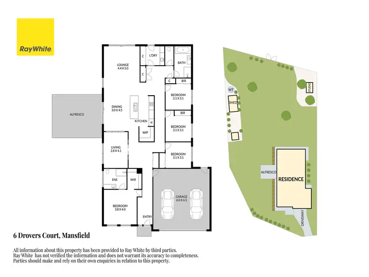 Floorplan of Homely house listing, 6 Drovers Court, Mansfield VIC 3722