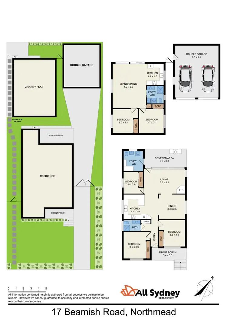 Floorplan of Homely house listing, 17 Beamish Road, Northmead NSW 2152