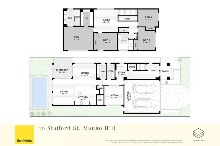 Floorplan of Homely house listing, 10 Stafford Street, Mango Hill QLD 4509