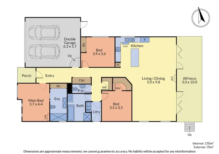 Floorplan of Homely unit listing, 1/17 Farnham Road, Bayswater VIC 3153