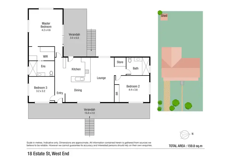 Floorplan of Homely house listing, 18 Estate Street, West End QLD 4810