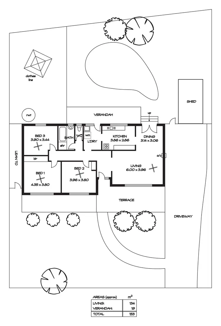 Floorplan of Homely house listing, 7 Bloomfield Crescent, Elizabeth Downs SA 5113