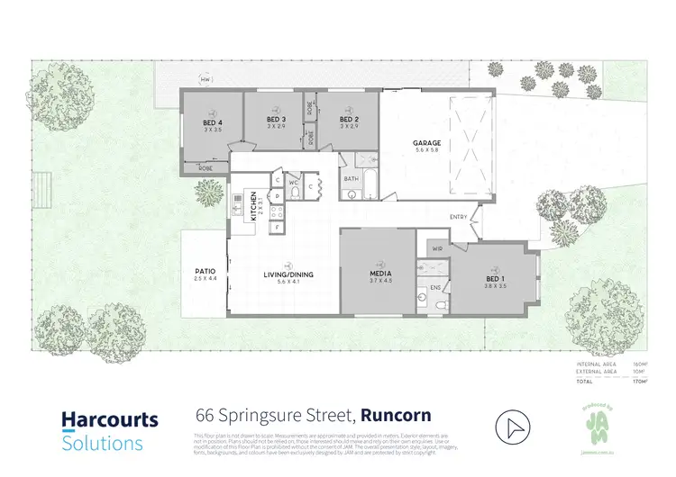 Floorplan of Homely house listing, 66 Springsure Street, Runcorn QLD 4113