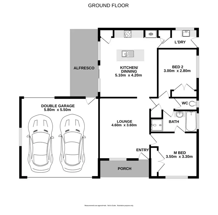 Floorplan of Homely house listing, 6 Wattle Way, West Albury NSW 2640