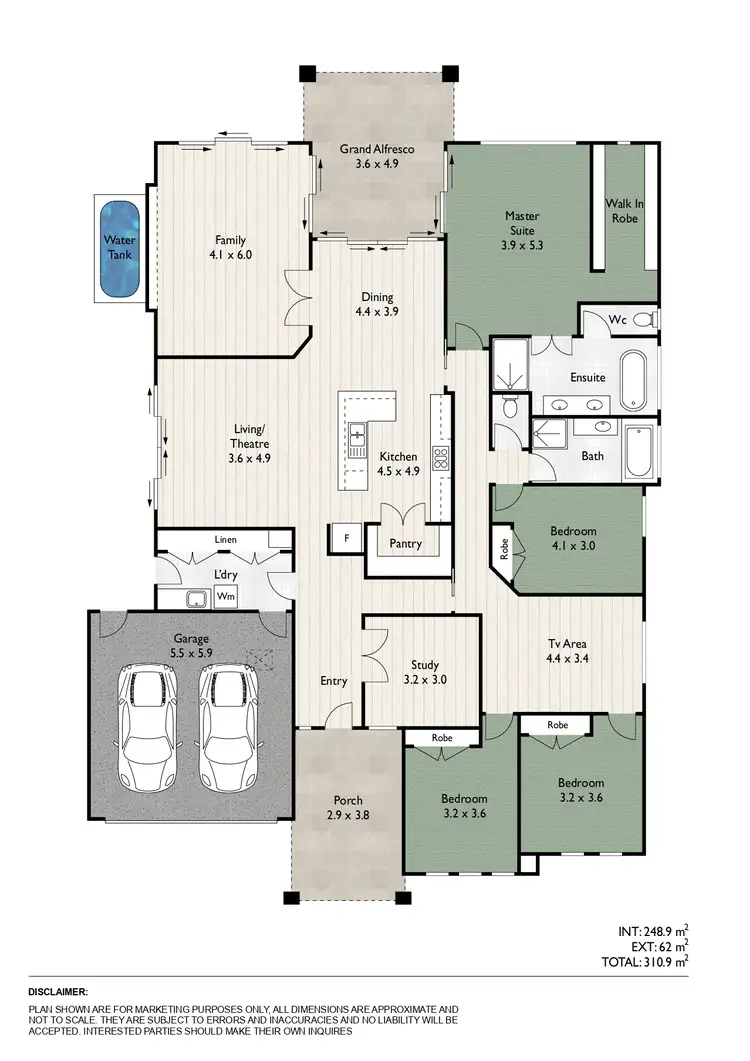 Floorplan of Homely house listing, 3 Garcia Parade, North Lakes QLD 4509