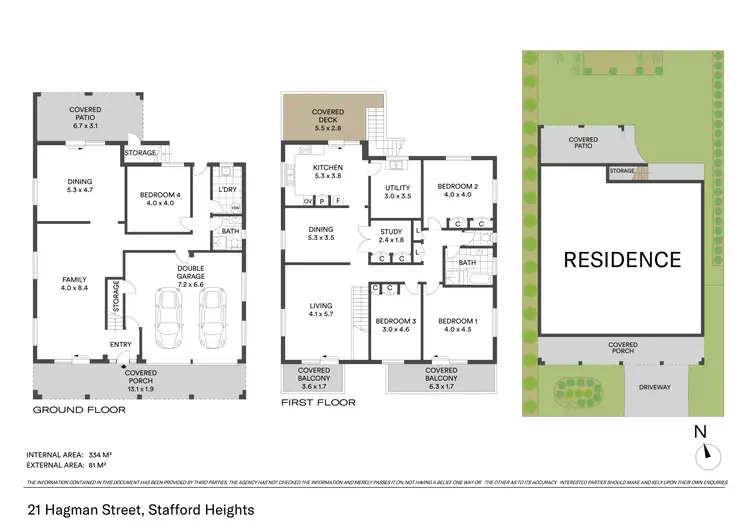 Floorplan of Homely house listing, 21 Hagman Street, Stafford Heights QLD 4053