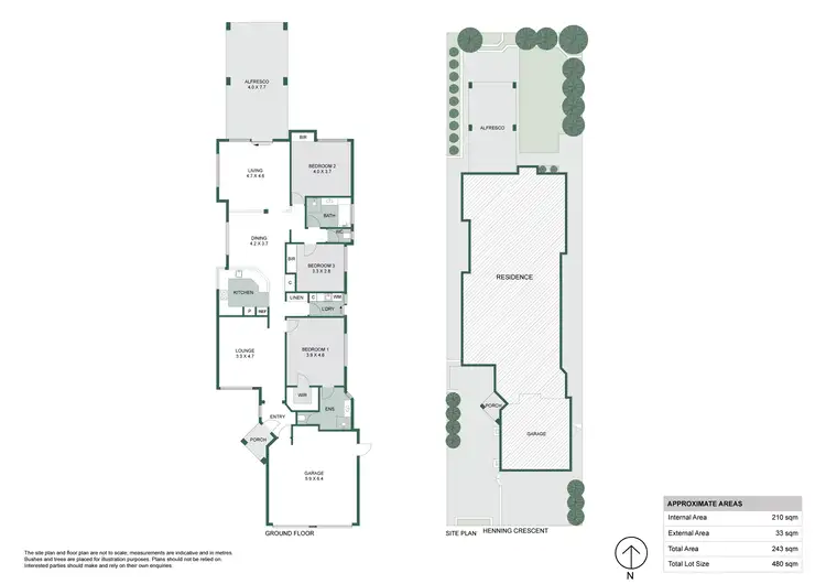 Floorplan of Homely house listing, 38A Henning Crescent, Manning WA 6152