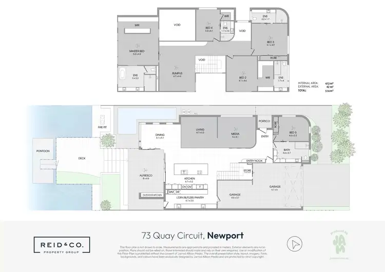 Floorplan of Homely house listing, 73 Quay Circuit, Newport QLD 4020