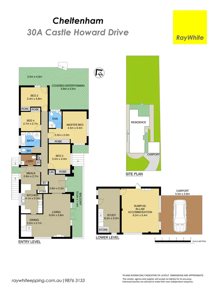 Floorplan of Homely house listing, 30A Castle Howard Road, Cheltenham NSW 2119
