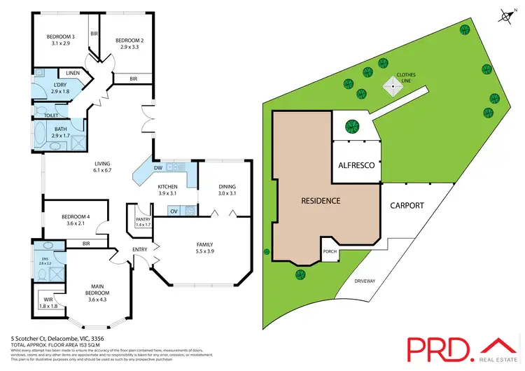 Floorplan of Homely house listing, 5 Scotcher Court, Delacombe VIC 3356