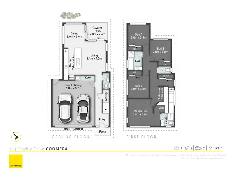 Floorplan of Homely house listing, 123 O'Reilly Drive, Coomera QLD 4209