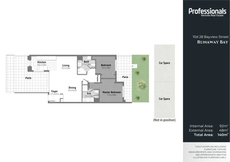 Floorplan of Homely apartment listing, 10d/28 Bayview Street, Runaway Bay QLD 4216