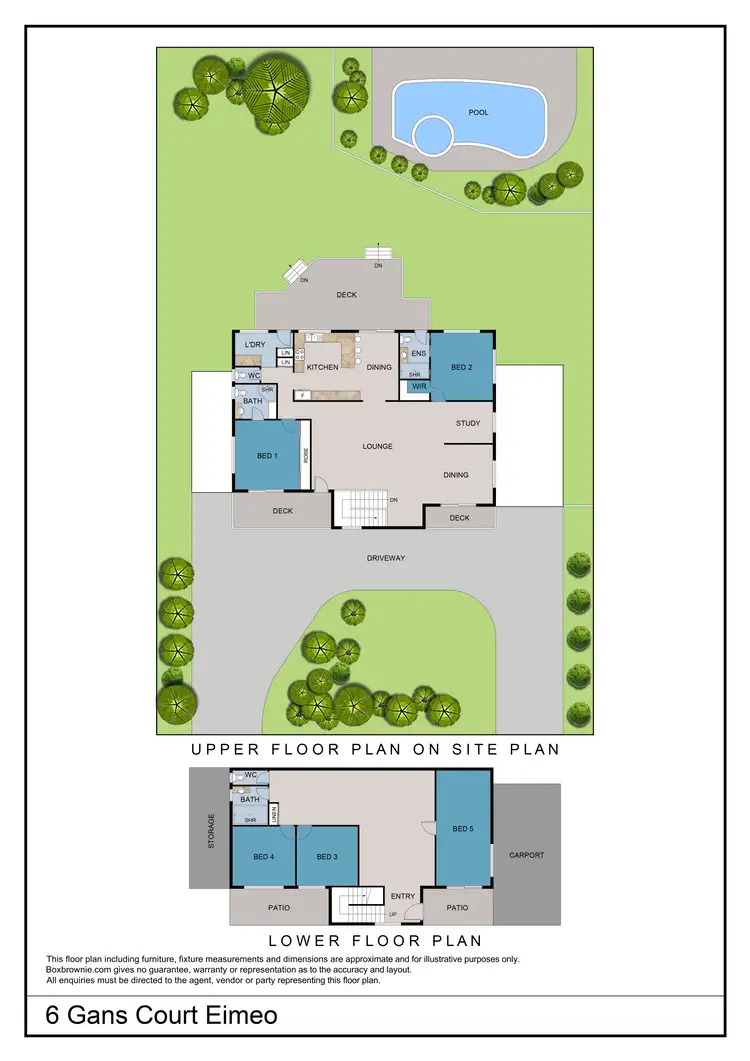 Floorplan of Homely house listing, 6 Gans Court, Eimeo QLD 4740