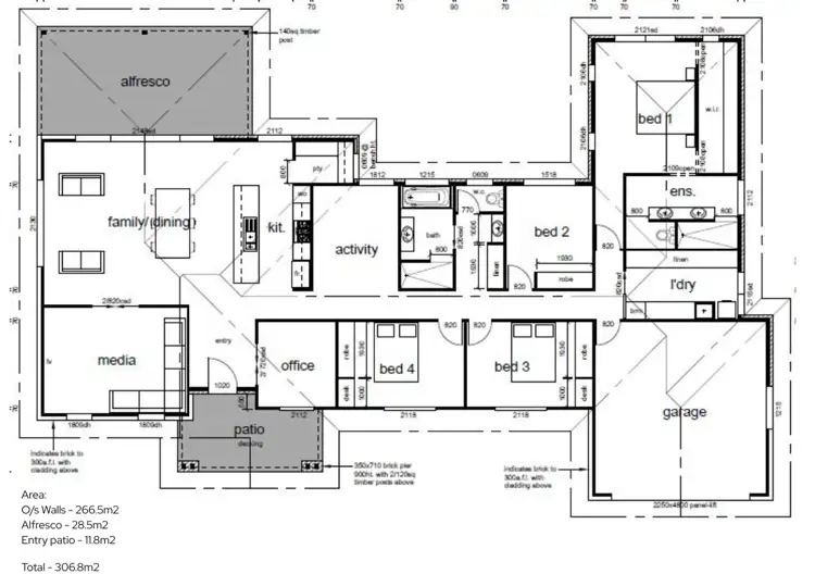 Floorplan of Homely house listing, 51 Cheshire Place, Gooburrum QLD 4670