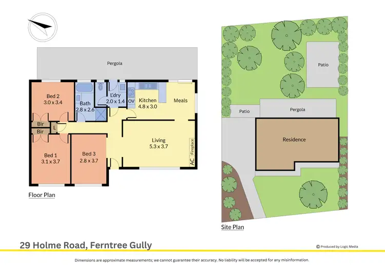 Floorplan of Homely house listing, 29 Holme Road, Ferntree Gully VIC 3156