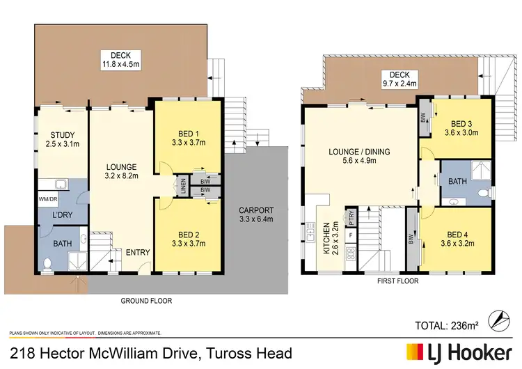 Floorplan of Homely house listing, 218 Hector McWilliam Drive, Tuross Head NSW 2537