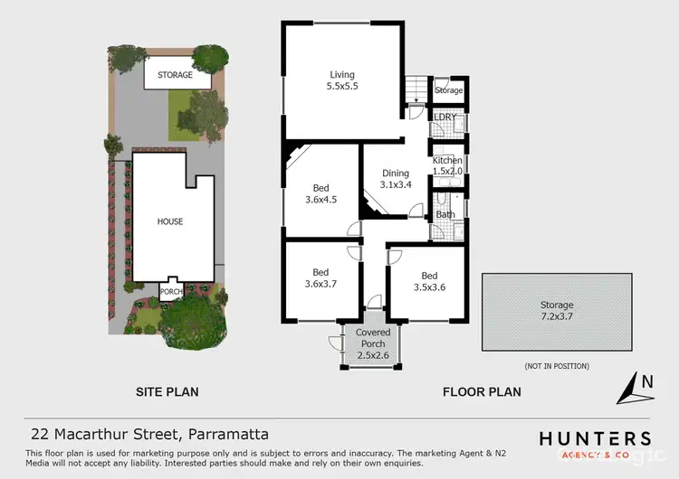 Floorplan of Homely house listing, 22 Macarthur Street, Parramatta NSW 2150