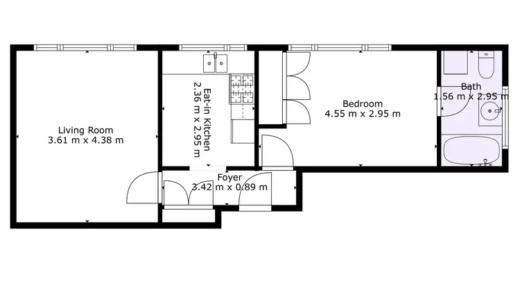 Floorplan of Homely unit listing, 5/219 Raleigh Street, Thornbury VIC 3071
