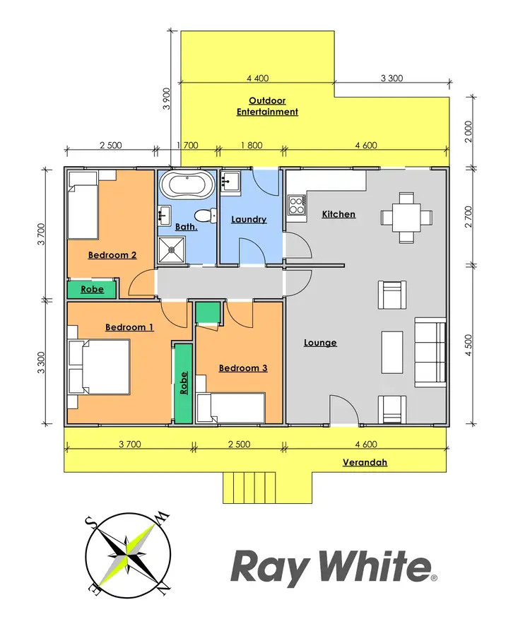 Floorplan of Homely house listing, 22 Valerie Street, Taree NSW 2430