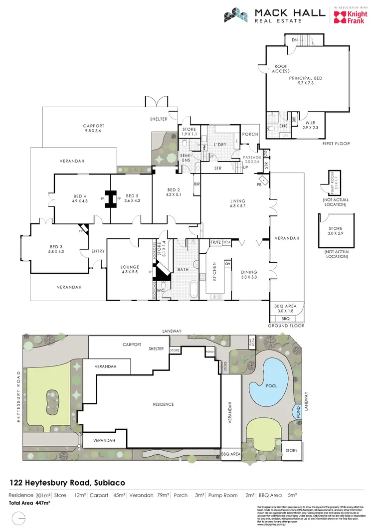 Floorplan of Homely house listing, 122 Heytesbury Road, Subiaco WA 6008