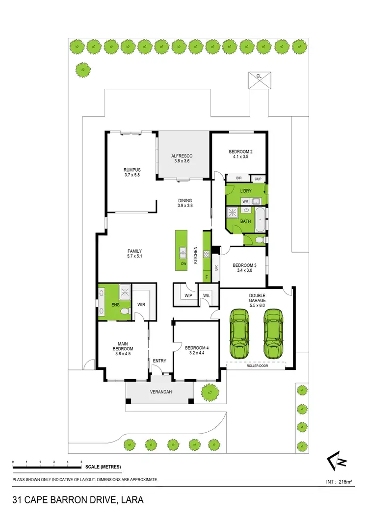 Floorplan of Homely house listing, 31 Cape Barron Drive, Lara VIC 3212