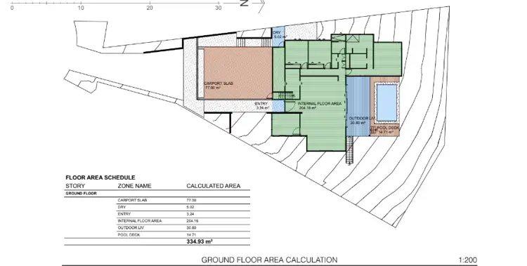 Floorplan of Homely land listing, 11 Shady Lane, Agnes Water QLD 4677