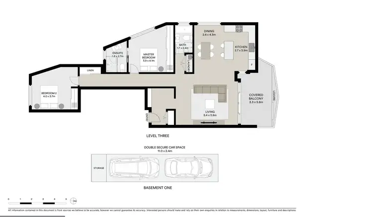 Floorplan of Homely apartment listing, 304/104A Bay Street, Pagewood NSW 2035