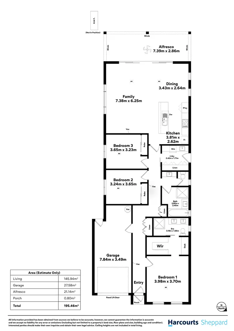 Floorplan of Homely house listing, 8B Stagg Drive, Tranmere SA 5073