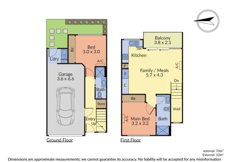 Floorplan of Homely unit listing, 14/43 Chandler Road, Boronia VIC 3155