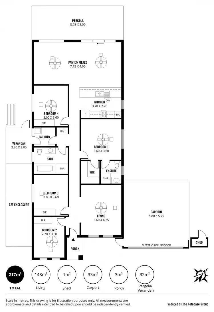 Floorplan of Homely house listing, 5 Richard Court, Murray Bridge SA 5253