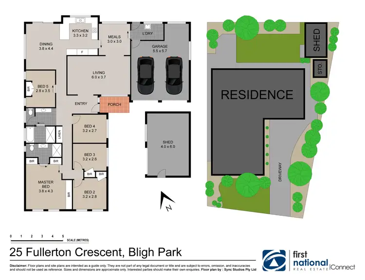 Floorplan of Homely house listing, 25 Fullerton Cr, Bligh Park NSW 2756