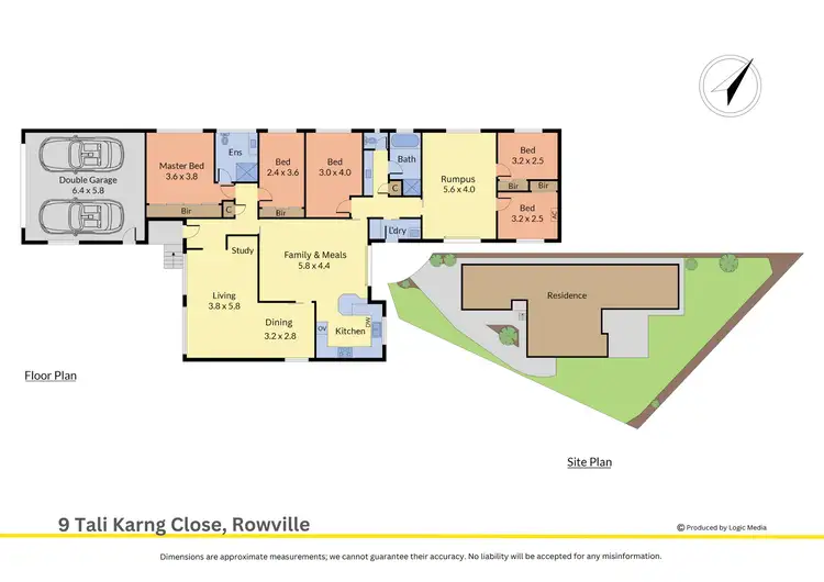 Floorplan of Homely house listing, 9 Tali Karng Close, Rowville VIC 3178