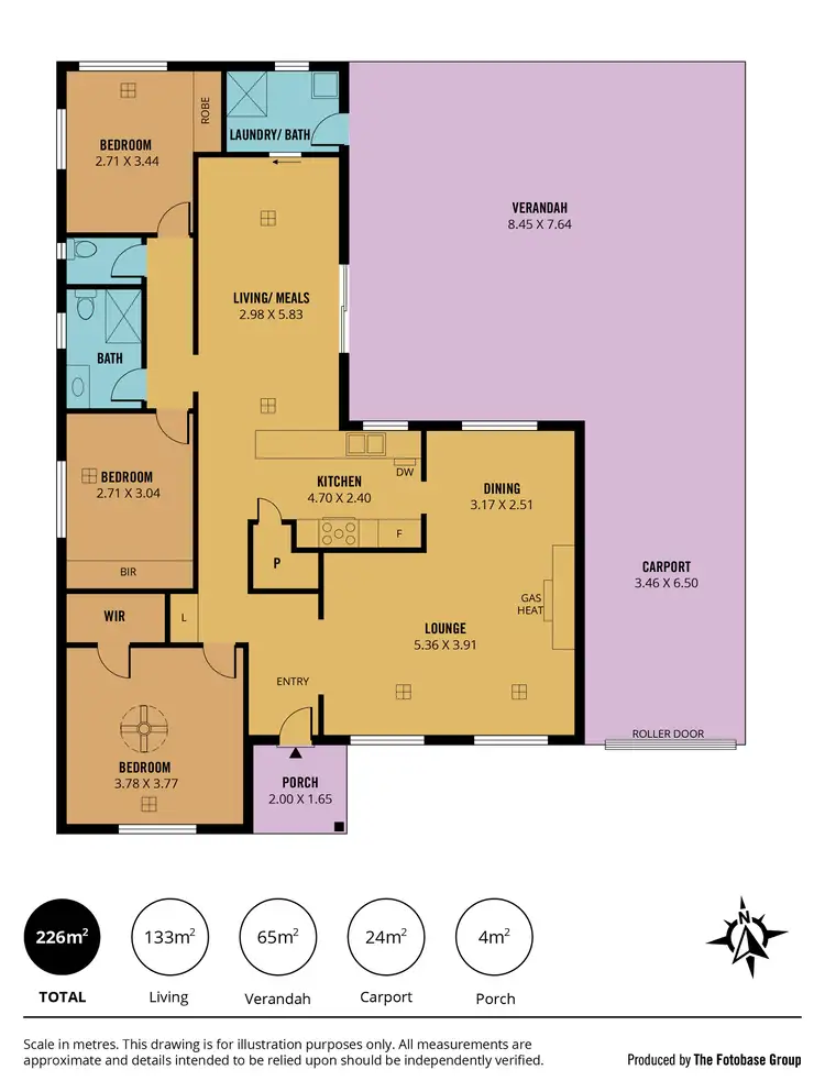 Floorplan of Homely house listing, 1A Stonehaven Street, Pennington SA 5013