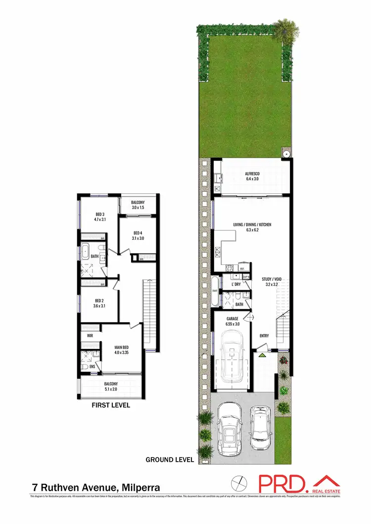 Floorplan of Homely house listing, 7 Ruthven Avenue, Milperra NSW 2214